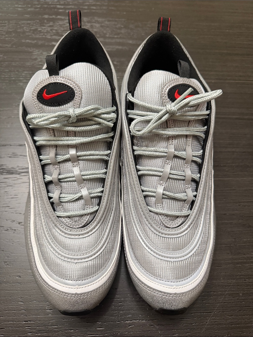 Nike Men’s Air Max 97 “Silver Bullet” Athletic Sneakers